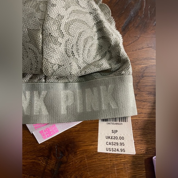 PINK Lace Bralette Bundle Size Small All Same Style Different Colors! 1 is NWT - Picture 2 of 11